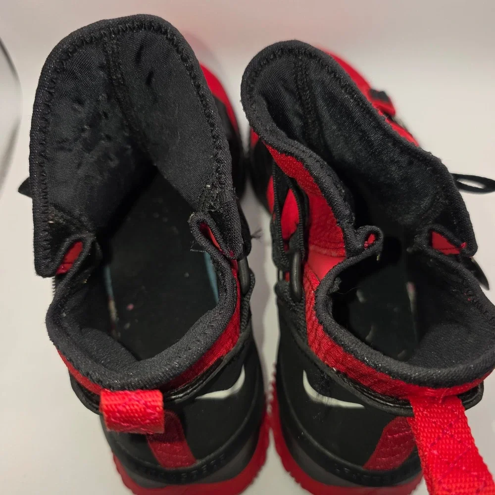 Nike LeBron Soldier 13 SFG University Red Black AR4225-600 Mens Basketball Shoes
